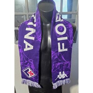 Kappa ACF Fiorentina Soccer Scarf Purple Play To Be Different Fan Scarf